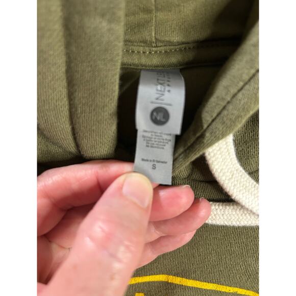 Michigan Department of Sasquatch Research Hoodie Small Olive Green Outdoors - Picture 2 of 5